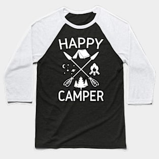 Camping Baseball T-Shirt